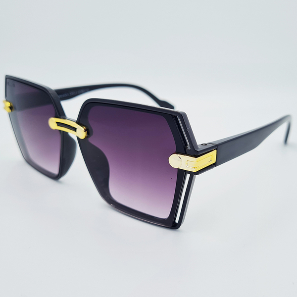 Ochelari de soare pentru Femei, Matteo Ferari, UV400, Ramă Neagră, MFJH-139BK