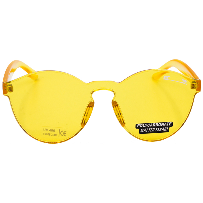 Ochelari de soare galbeni pentru Femei, Matteo Ferari, MFJH-011Y
