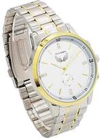 Ceas bărbătesc casual cu ecran alb Ulysses WM005BKSG