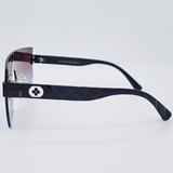 Ochelari albaștri Bărbătești, Matteo Ferari, Over sized, UV400, MFJH-101BK