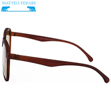 Ochelari de soare pentru Bărbați, Matteo Ferari, Maro, UV400, MFJH-023BR