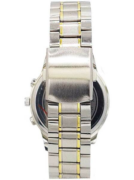 Ceas bărbătesc casual cu ecran alb Ulysses WM005BKSG