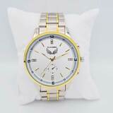 Ceas bărbătesc casual cu ecran alb Ulysses WM005BKSG