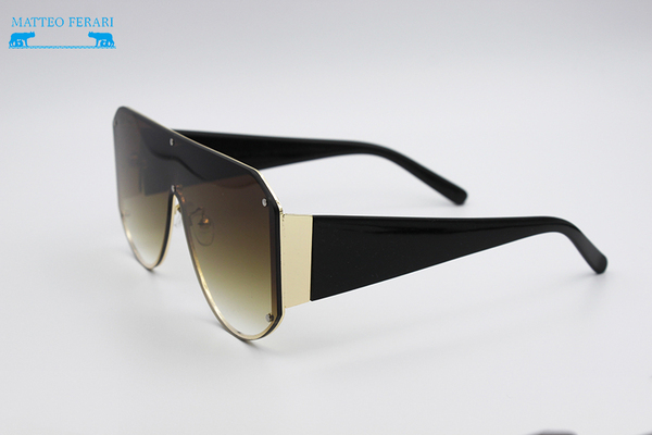 Ochelari de soare Unisex, Matteo Ferari, UV400, Maro, MFJH-072BR