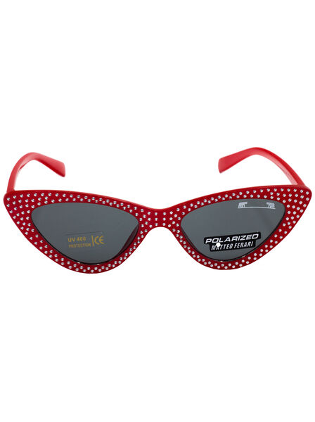 Ochelari de soare pentru Femei, Red Cat eye, UV400, MFJH-006R