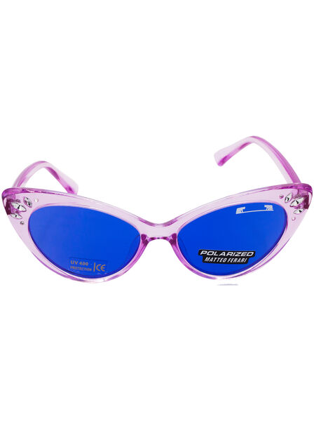 Ochelari de soare pentru Femei, Blue Cat eye, UV400, MFJH-004BL