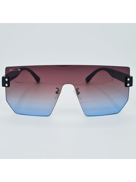 Ochelari albaștri Bărbătești, Matteo Ferari, Over sized, UV400, MFJH-101BK