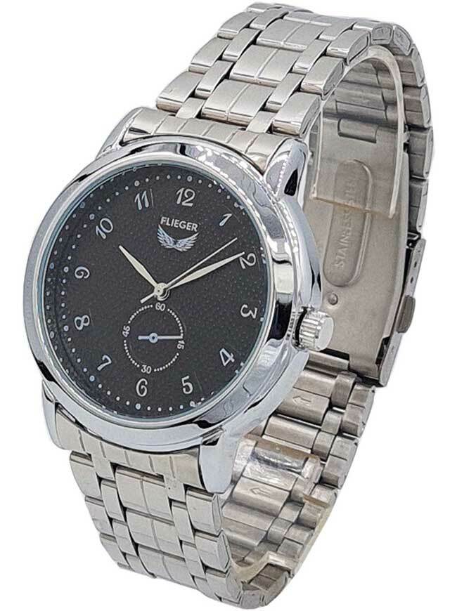 Ceas bărbătesc Flieger casual argintiu WM004BKSG