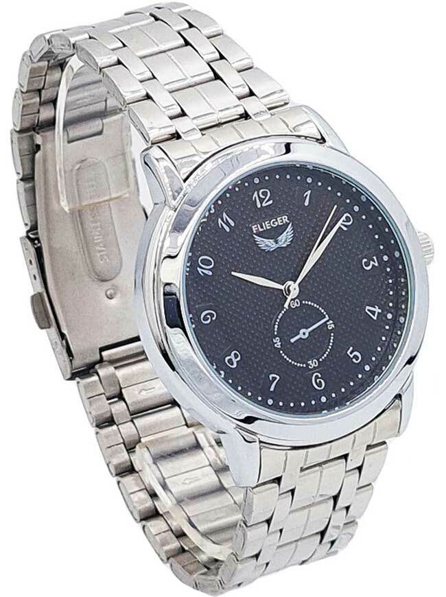 Ceas bărbătesc Flieger casual argintiu WM004BKSG