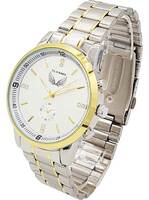 Ceas bărbătesc casual cu ecran alb Ulysses WM005BKSG