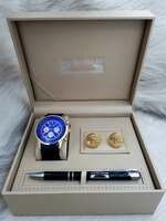 Set bărbătesc Cadou Matteo Ferari, Ceas, Butoni si pix metalic MF031B110G