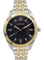 Ceas bărbătesc bicolor Ulysses cu ecran negru WM012BKSG