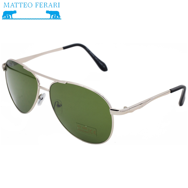 Ochelari de soare stil Aviator, Matteo Ferari, Bărbătești, UV400, MFJH-048S