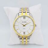 Ceas bărbătesc bicolor cu ecran alb Ulysses WM009WTSG