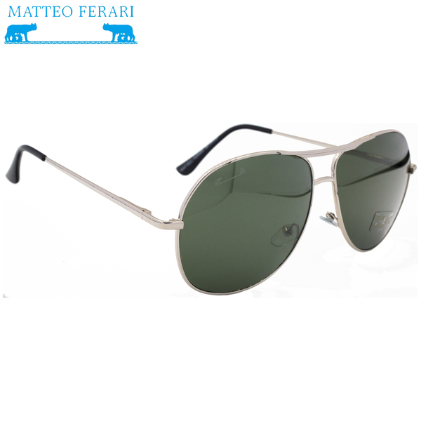 Ochelari de soare Bărbătești, Matteo Ferari, UV400, Stil Aviator, MFJH-054GS