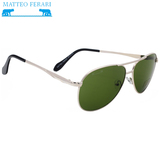 Ochelari de soare stil Aviator, Matteo Ferari, Bărbătești, UV400, MFJH-048S