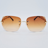 Ochelari de soare maro pentru Femei, Matteo Ferari, UV400, MFJH-114BR