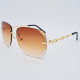 Ochelari de soare maro pentru Femei, Matteo Ferari, UV400, MFJH-114BR