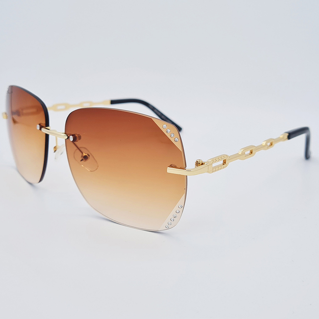 Ochelari de soare maro pentru Femei, Matteo Ferari, UV400, MFJH-114BR