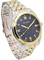 Ceas bărbătesc bicolor Ulysses cu ecran negru WM012BKSG