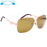 Ochelari de soare Bărbătești, Matteo Ferari, UV400, Maro, MFJH-063BR