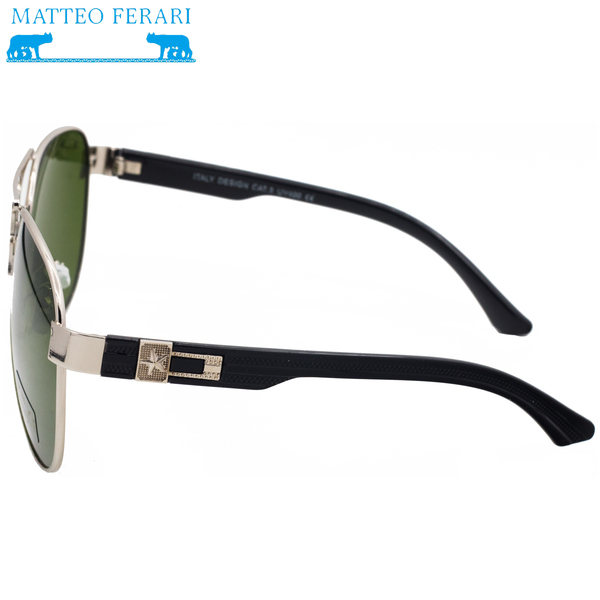 Ochelari de soare Matteo Ferari pentru Bărbați, UV400, MFJH-051S