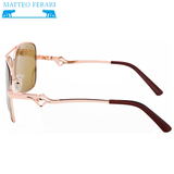 Ochelari de soare Bărbătești, Matteo Ferari, UV400, Maro, MFJH-063BR