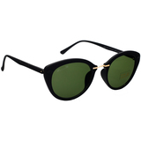 Ochelari de soare pentru Femei, Matteo Ferari, Cat eye, negru, MFJH-027BK