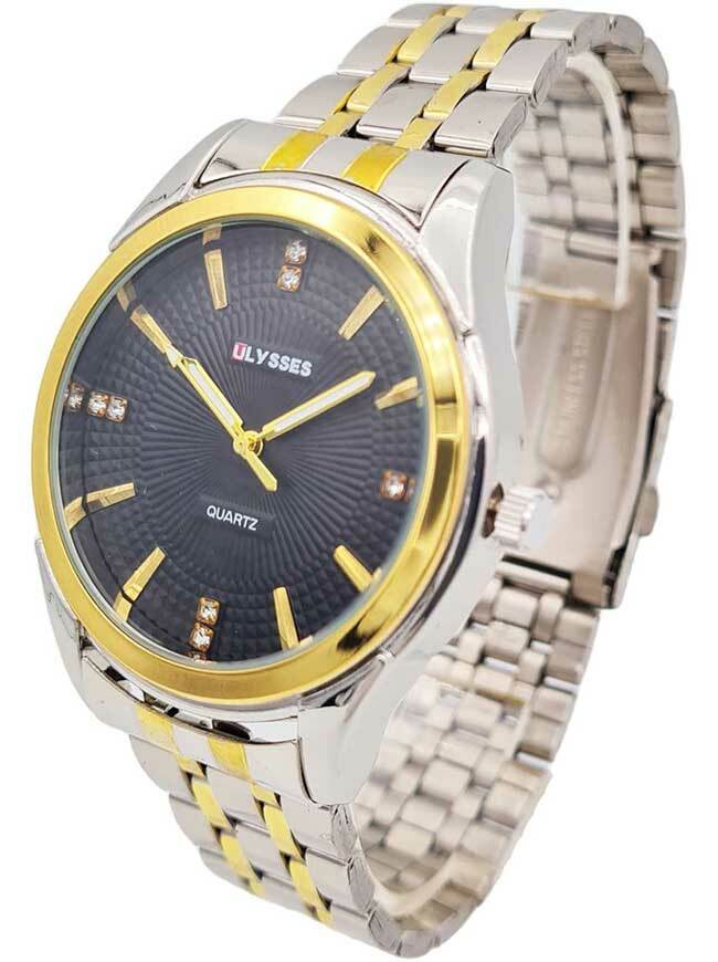 Ceas bărbătesc quartz cu ecran negru Ulysses WM014BKSG