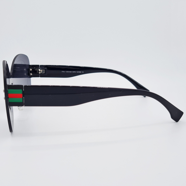 Ochelari de soare negri pentru Femei, Matteo Ferari, Over sized, UV400, MFJH-113BK