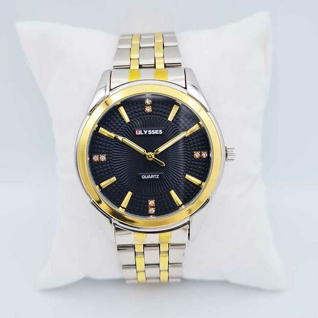 Ceas bărbătesc quartz cu ecran negru Ulysses WM014BKSG