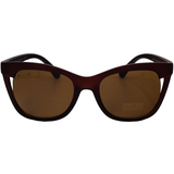 Ochelari de soare pentru Femei, Matteo Ferari, Rectangulari, UV400, Maro, MFJH-029BR