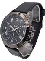 Ceas bărbătesc Ulysses quartz curea piele WM018BKBK