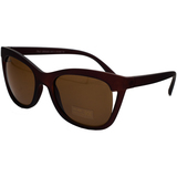 Ochelari de soare pentru Femei, Matteo Ferari, Rectangulari, UV400, Maro, MFJH-029BR