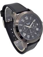 Ceas bărbătesc Ulysses quartz curea piele WM018BKBK