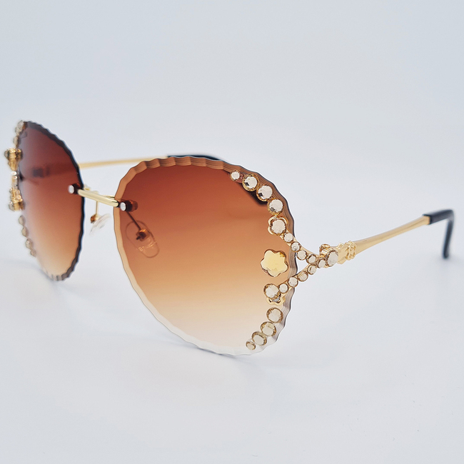 Ochelari de soare pentru Femei, Matteo Ferari, UV400, Maro, MFJH-117BR