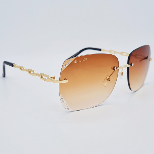 Ochelari de soare maro pentru Femei, Matteo Ferari, UV400, MFJH-114BR