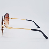 Ochelari de soare maro pentru Femei, Matteo Ferari, UV400, MFJH-114BR