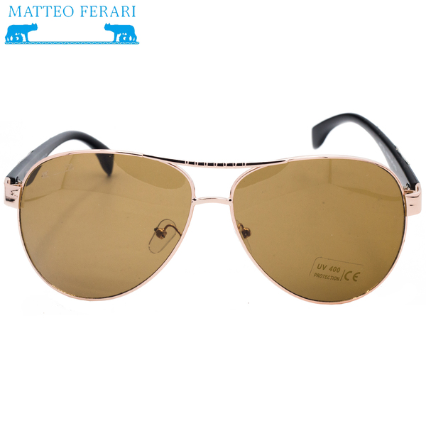 Ochelari de soare Matteo Ferari Bărbătești, UV400, MFJH-053BR