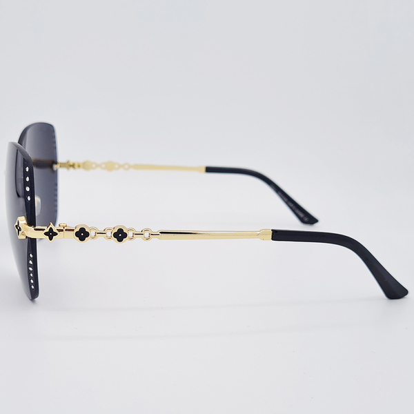 Ochelari de soare negri pentru Femei, Matteo Ferari, UV400, MFJH-115BK