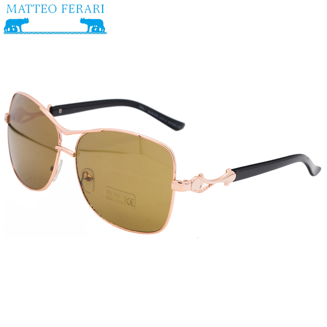 Ochelari de soare Bărbătești, Matteo Ferari, UV400, Maro, MFJH-061BR