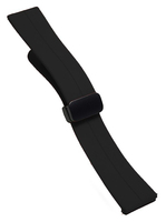 Curea din silicon, închidere cu deployant magnetic, quickrelease, 20mm, 22mm